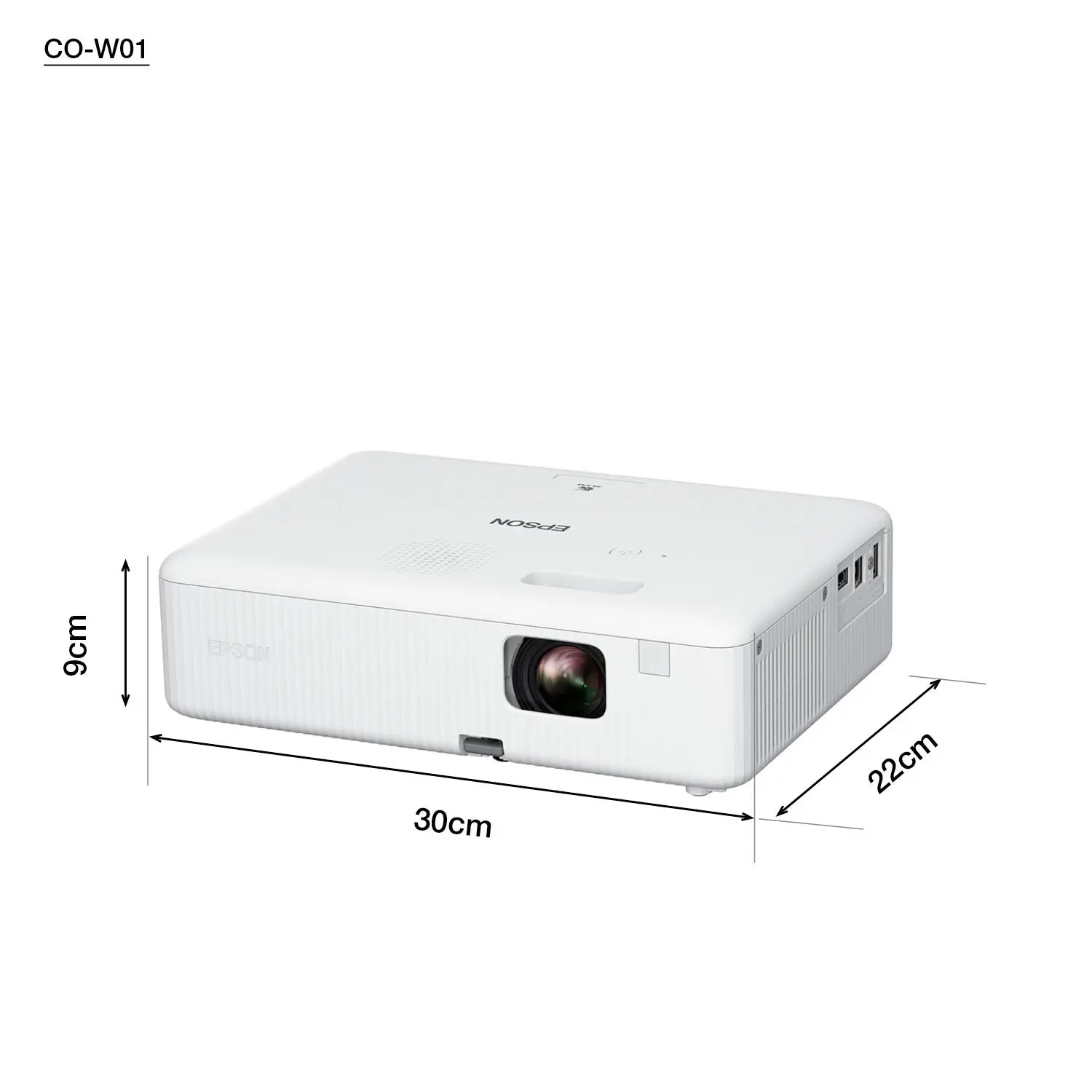 Epson CO-W01 3000 Lumens 3LCD WXGA Projector