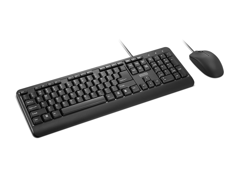 Lenovo 160 Wired Keyboard & Mouse Combo - GX31L52655