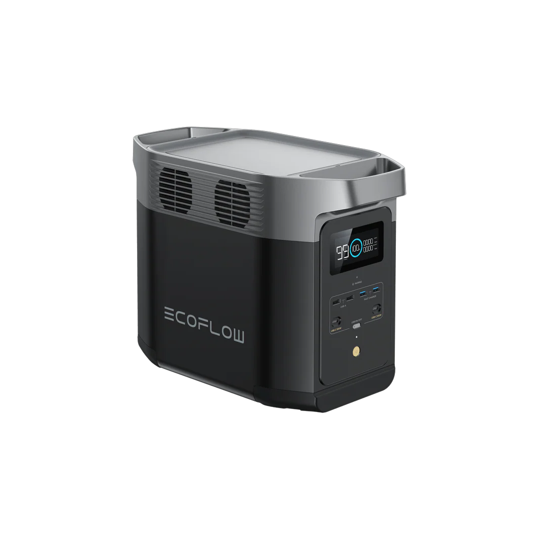 EcoFlow DELTA 2 BLACK E980 – Portable Power Station (500W, 980Wh) with FREE GIFT – EFE980-UK