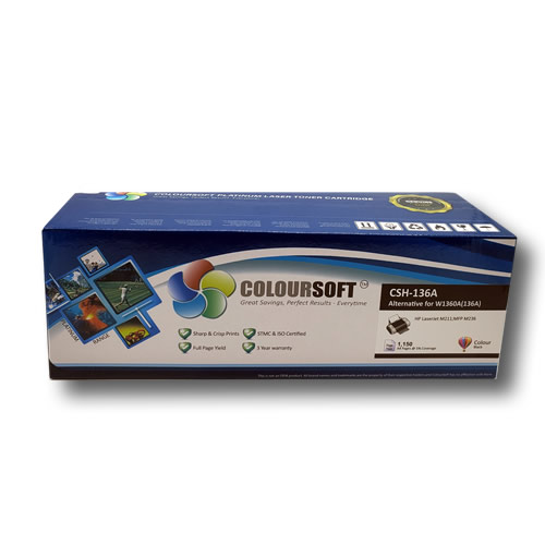 HP LaserJet 136A Toner Cartridge by ColourSoft