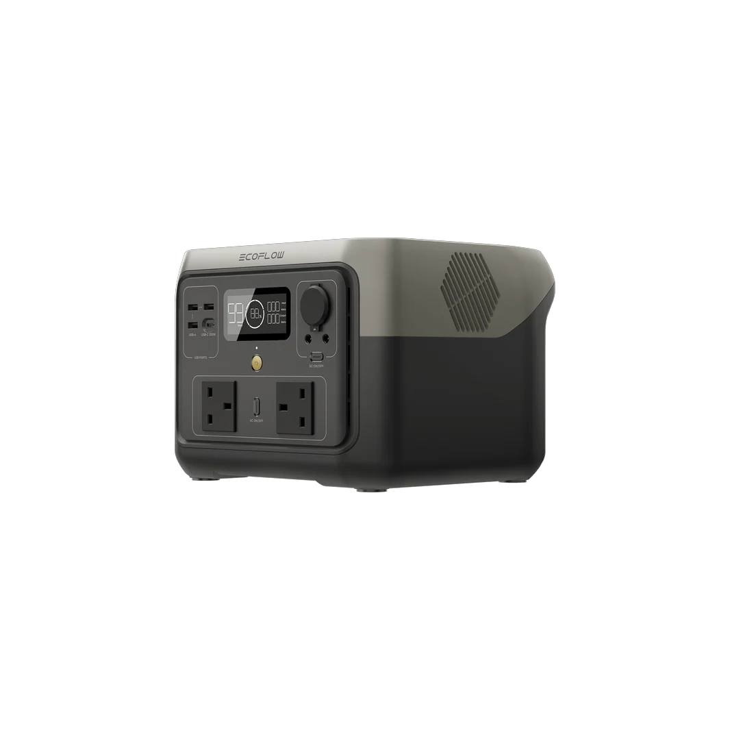 EcoFlow RIVER 2 Max – Portable Power Station (500W, 512Wh) – ZMR610-B-UK