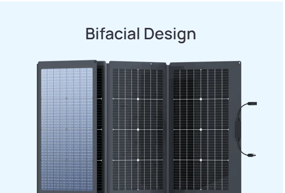 EcoFlow 220W Bifacial Portable Solar Panel (SOLAR220W)