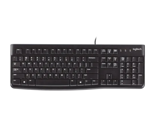 Logitech K120 USB Keyboard.