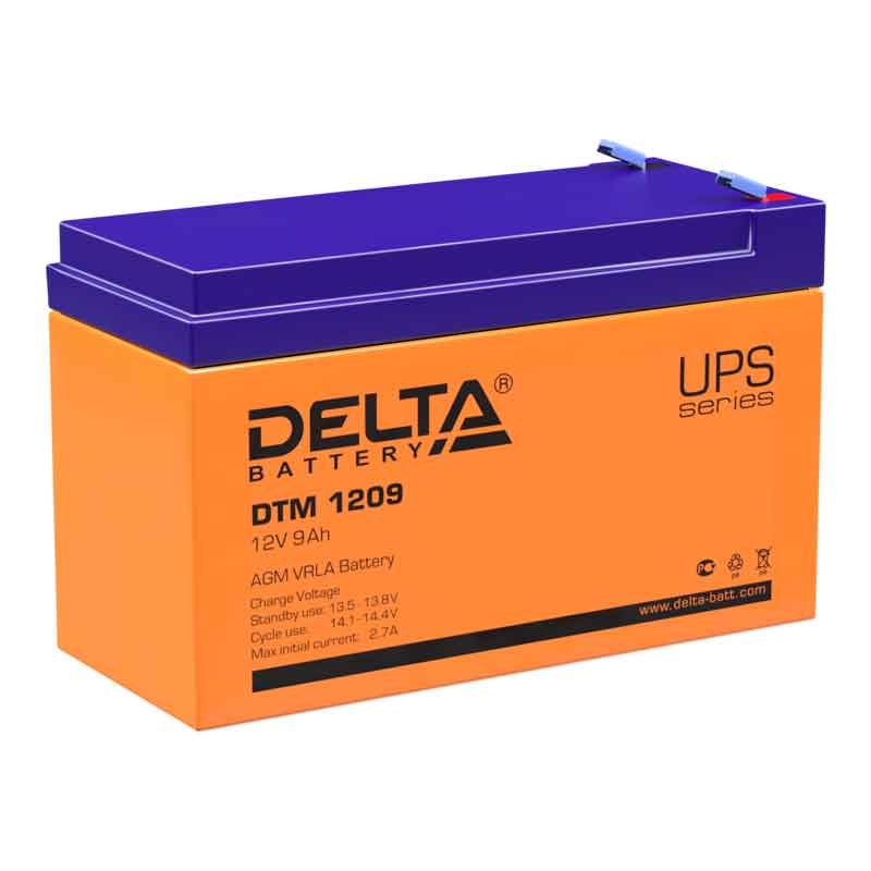 Delta 12V 9.0AH Battery